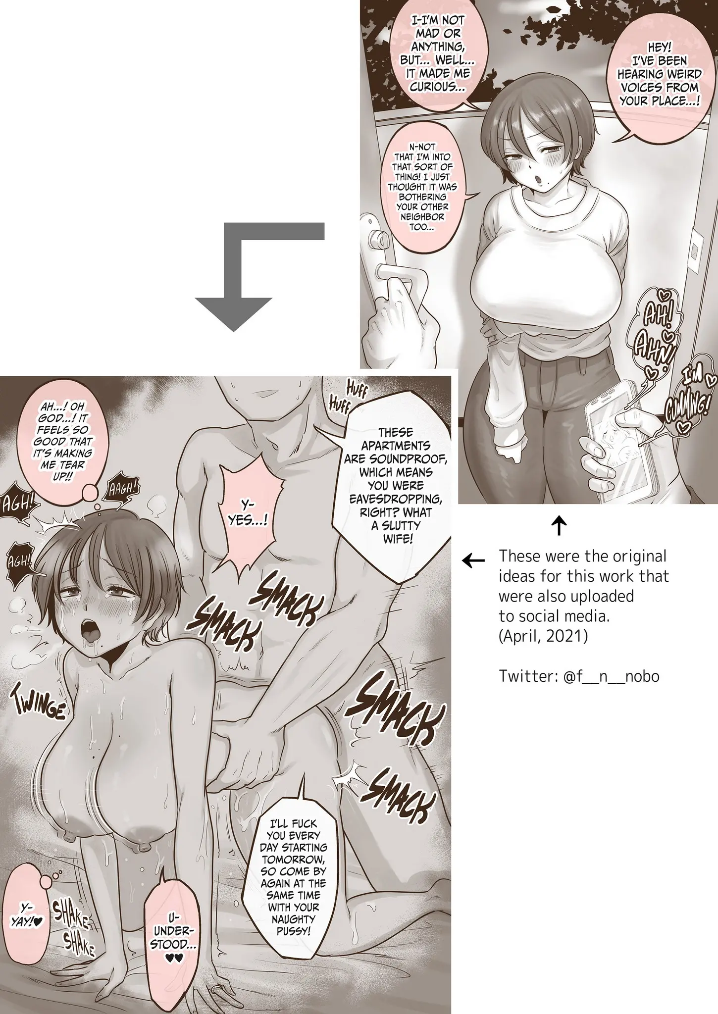 Komik hentai xxx manga sex bokep Toasty Housewife Sandwich 50